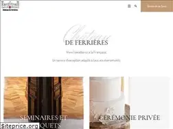 Sites similar to chateaudeferrieres.com
