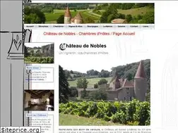 Sites similar to chateaudenobles.com