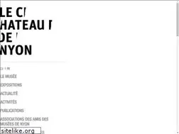 Sites similar to chateaudenyon.ch