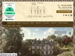 Sites similar to chateaudeslys.nl