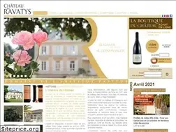 Sites similar to chateaudesravatys.com