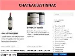Sites similar to chateaulestignac.com
