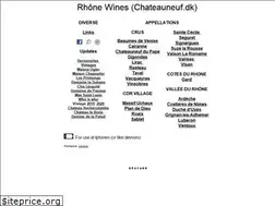 Sites similar to chateauneuf.dk