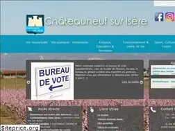 Sites similar to chateauneufsurisere.fr