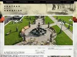 Sites similar to chateaustambroise.ca