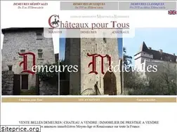 Sites similar to chateauxpourtous.fr