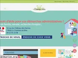 Sites similar to chatelet-en-brie.fr