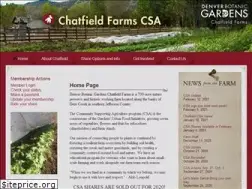 Sites similar to chatfieldcsa.org