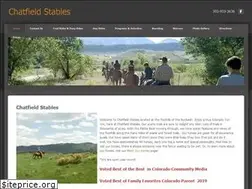 Sites similar to chatfieldstables.com