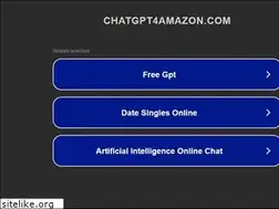 Sites similar to chatgpt4amazon.com