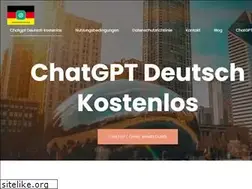 Sites similar to chatgptdeutschkostenlos.de