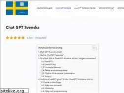 Sites similar to chatgptsv.se