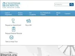 Sites similar to chathamhospital.org