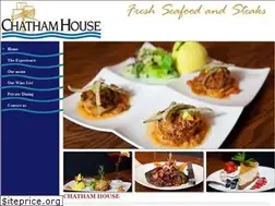 Sites similar to chathamhouserestaurant.com