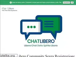 Sites similar to chatlibero.it
