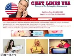 Sites similar to chatlinesusa.net
