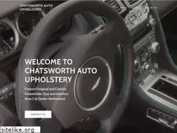 Sites similar to chatsworthautoupholstery.com