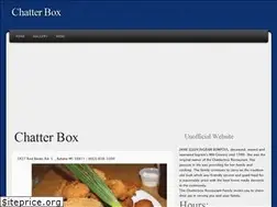 Sites similar to chatterbox-restaurant.com
