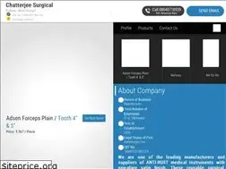 Sites similar to chatterjeesurgical.in