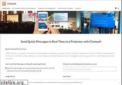 Sites similar to chatwall.de