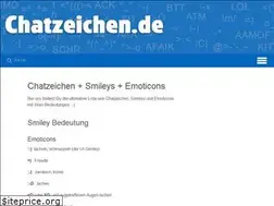 Sites similar to chatzeichen.de