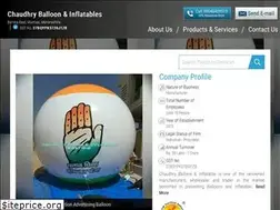 Sites similar to chaudhryballoons.co.in