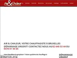 Sites similar to chauffage-airchaleur.be