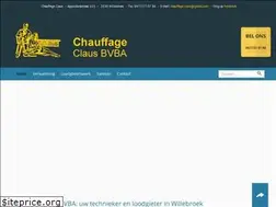 Sites similar to chauffageclaus.be