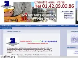 Sites similar to chauffe-eau-paris.com