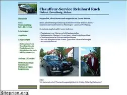 Sites similar to chauffeur-service-ruck.de