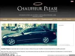 Sites similar to chauffeurplease.com