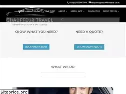 Sites similar to chauffeurtravel.co.uk
