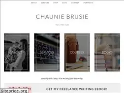 Sites similar to chauniebrusie.com