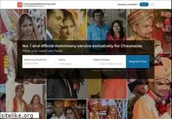 Sites similar to chaurasiamatrimony.com