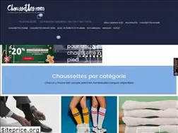 Sites similar to chaussettes.com
