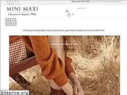Sites similar to chaussminimaxi.fr