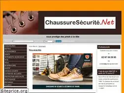 Sites similar to chaussuresecurite.net
