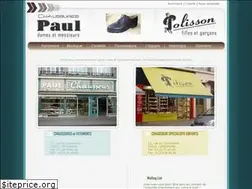 Sites similar to chaussurespaul.com