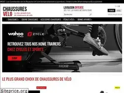 Sites similar to chaussuresvelo.com