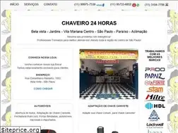 Sites similar to chaveiro24hsjardins.com.br