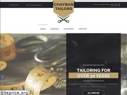 Sites similar to chaybantailor.com
