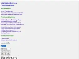 Sites similar to chayer.de