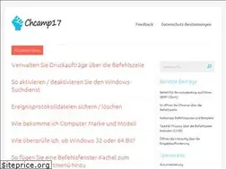 Sites similar to chcamp17.com