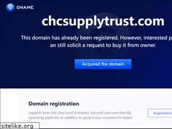 Sites similar to chcsupplytrust.com