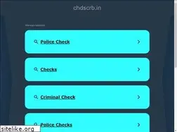 Sites similar to chdscrb.in