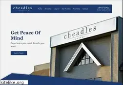 Sites similar to cheadles.com