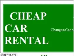 Sites similar to cheap-car-rental.com