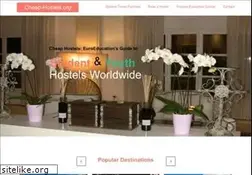 Sites similar to cheap-hostels.org