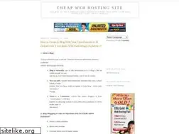 Sites similar to cheap-web-hosting-site.blogspot.com