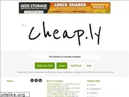 Sites similar to cheap.ly